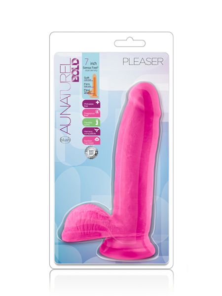 AU NATUREL BOLD PLEASER 7INCH DILDO - 3