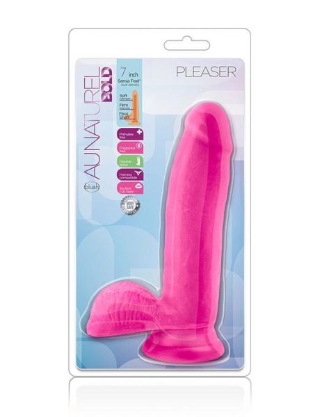 AU NATUREL BOLD PLEASER 7INCH DILDO - 2