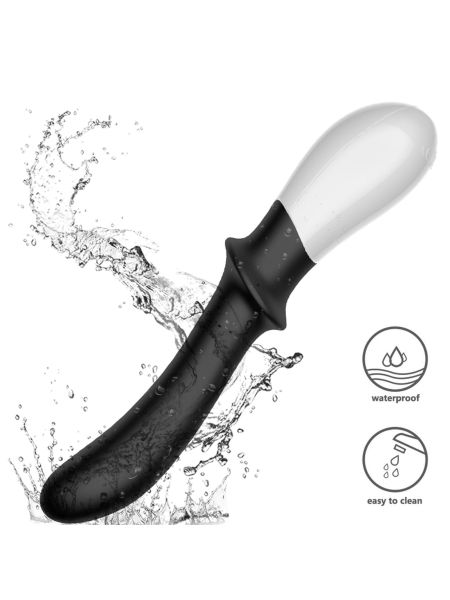 Wibrator grzejący punkt G prostata 19cm USB 10 trybów - 13