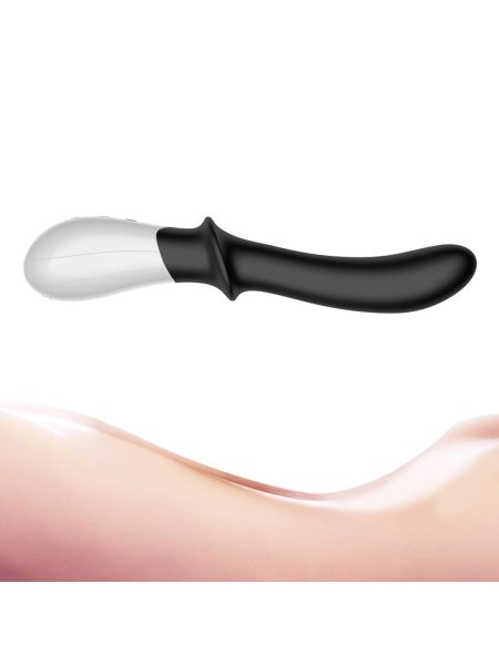 Wibrator grzejący punkt G prostata 19cm USB 10 trybów - 15