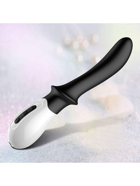 Wibrator grzejący punkt G prostata 19cm USB 10 trybów - 7