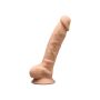 Realistyczne dildo z przyssawką jak penis 17cm - 3