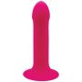 Dildo przyssawka uprząż pamięć kształtu 17cm - 3