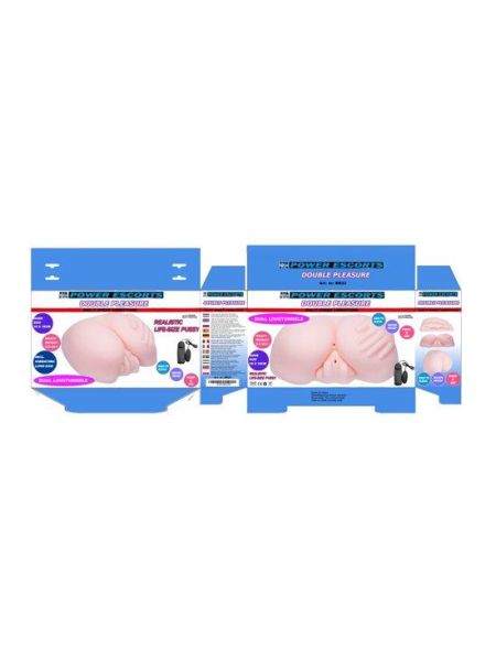 Masturbator cipka anal realistyczny wibracje 2.2 kg - 4