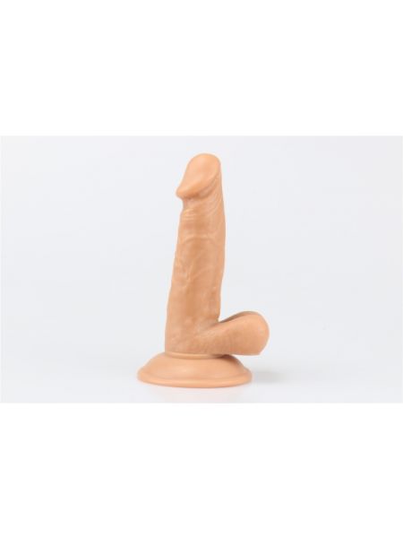 Dildo realistyczne prawdziwy penis przyssawka 17 cm