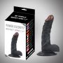 Rocket john 7,3 inch black realistic dildo 7,3 inch / 18,5 cm - 4