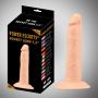 Gruby duży żylasty penis dildo z przyssawka 19 cm - 7