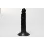 Rocket john 7,5 inch black realistic dildo 7,5 inch / 19 cm - 3