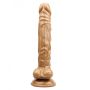 Duże grube dildo realistyczne penis z jądrami 25cm - 5