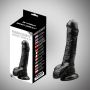 Rocket john black dildo 8,2 inch 21 cm - 3