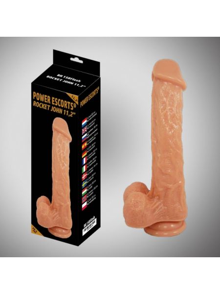 Duże dildo jak penis realistyczne przyssawka 28 cm - 3