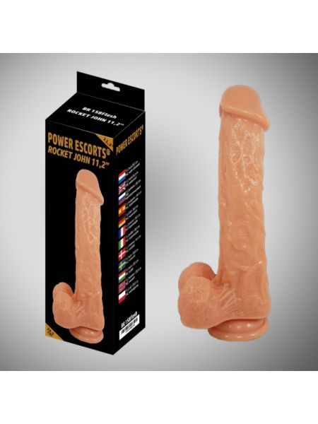 Duże dildo jak penis realistyczne przyssawka 28 cm - 4