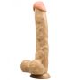 Długie duże dildo z przyssawką realistyczne 21cm - 2