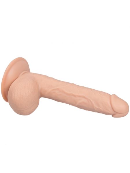 Realistyczne dildo z przyssawką jak penis 23 cm - 4