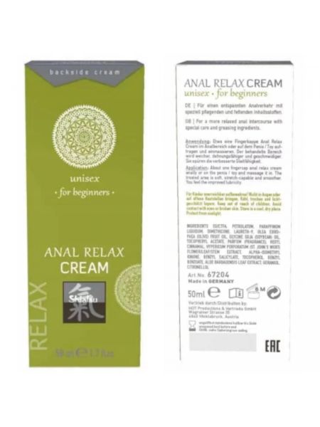 Żel do sexu analnego rozluźnia znieczula 50ml - 3