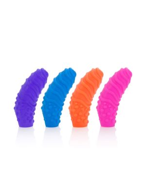 Stymulator-Silicone Finger Swirls