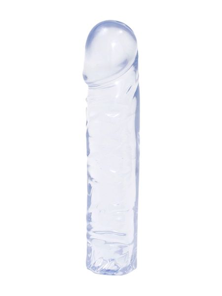 Dildo-CRYSTAL JELLIES CLASSIC Transpa 8 INCH