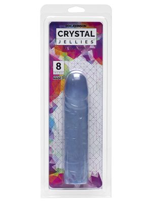 Dildo-CRYSTAL JELLIES CLASSIC Transpa 8 INCH - image 2