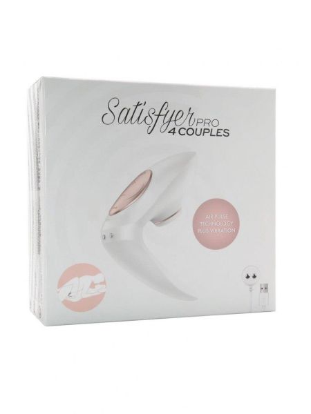 Satisfyer Pro 4 Couples Stymulator sex masażer falami powietrza - 6