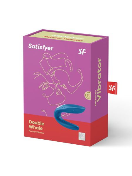 Wibrator dla par masażer Satisfyer Partner Whale